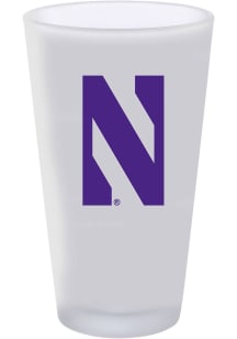 Northwestern Wildcats 16 oz. Frosted Pint Glass