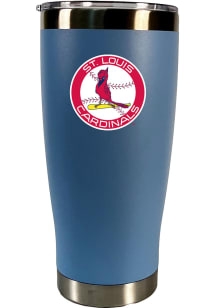 St Louis Cardinals Laser Etched Graphics Stainless Steel Tumbler - Light Blue