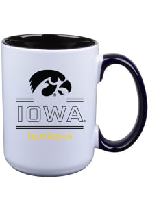 Iowa Hawkeyes Classic Crew Ceramic Mug - Black