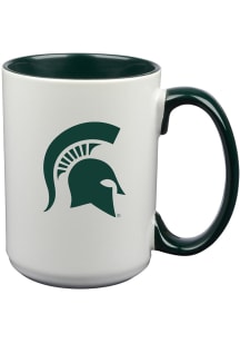 White Michigan State Spartans Inner Color Mug