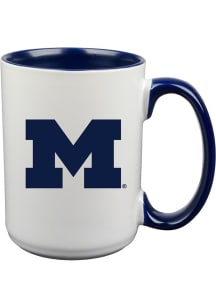 Navy Blue Michigan Wolverines Sublimation Mug