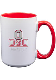 White Ohio State Buckeyes Classic Crew Mug