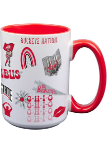 Red Ohio State Buckeyes Loco Mug