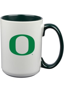 White Oregon Ducks Inner Color Mug