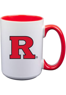 White Rutgers Scarlet Knights Inner Color Mug