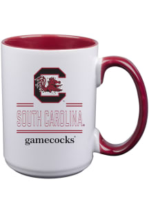 White South Carolina Gamecocks Classic Crew Mug