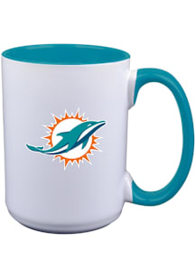 Miami Dolphins Sublimation Ceramic Mug - Teal