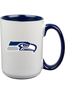 Seattle Seahawks Sublimation Ceramic Mug - Navy Blue