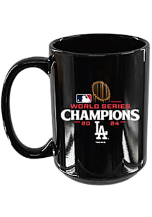 Los Angeles Dodgers 2024 World Series Champions 15oz Ceramic Mug - Black