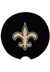 New Orleans Saints neoprene Car Coaster - Black