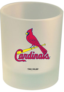 St Louis Cardinals frosted Rock Glass