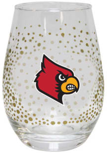 Louisville Cardinals 2 PC Stemless Wine Glass