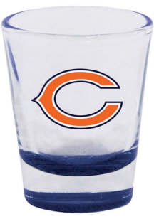 Chicago Bears team color on bottom of glass Shot Glass