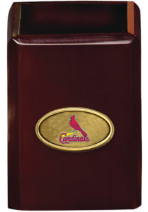 St Louis Cardinals 4.25 inch tall by 3 3/8 inch wide Brown Desk Accessory