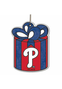 Philadelphia Phillies art glass design Ornament