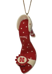 Red Nebraska Cornhuskers Perfect Addition to Any Tree Ornament