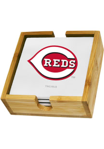 Cincinnati Reds 4 Piece Set Coaster