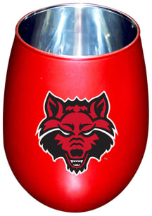 Arkansas State Red Wolves 12 oz Stainless Steel Stainless Steel Stemless