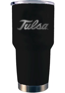 Tulsa Golden Hurricane 30 oz Stainless Steel Stainless Steel Tumbler - Black