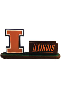 Illinois Fighting Illini Team Mascot Business Card Holder