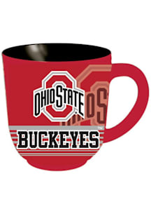 Ohio State Buckeyes 15 oz. Ceramic Mug - Red