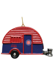 Chicago Cubs Festive Design Ornament