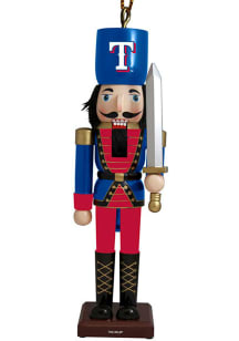 Texas Rangers Nutcracker with Sword Ornament