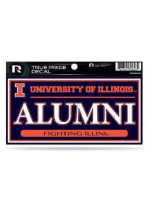 Orange Illinois Fighting Illini True Pride Decal