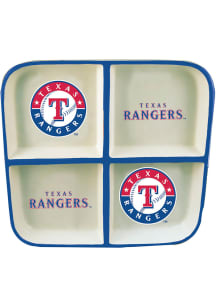 Texas Rangers 4 Section Serving Tray