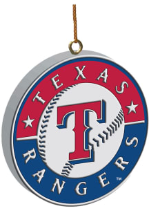 Texas Rangers 3D Logo Ornament Ornament