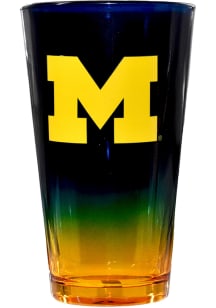 Michigan Wolverines Ombre Pint Glass