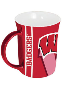 Red Wisconsin Badgers 15oz Reflective Mug