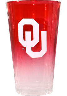 Oklahoma Sooners Ombre Pint Glass