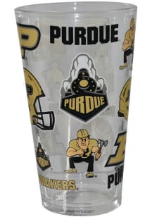 Purdue Boilermakers 16oz All Over Print Pint Glass