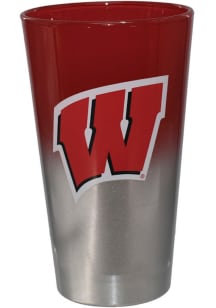 Wisconsin Badgers two tone design Pint Glass