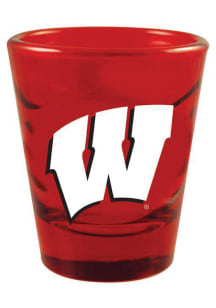 Wisconsin Badgers Swirl Collection Shot Glass