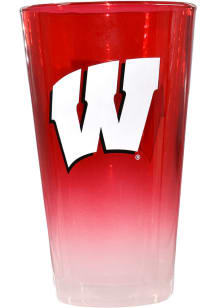 Wisconsin Badgers Ombre Pint Glass