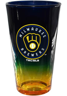 Milwaukee Brewers Ombre Pint Glass