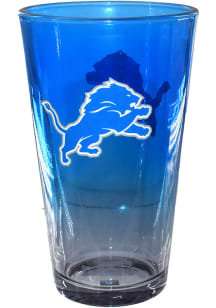 Detroit Lions Ombre Pint Glass