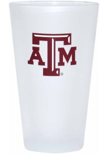 Texas A&amp;M Aggies 16 oz White Frosted Pint Glass