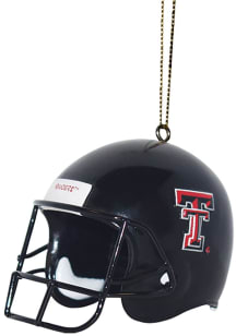 Texas Tech Red Raiders helmet shaped Ornament - Red