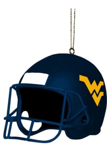 West Virginia Mountaineers helmet shaped Ornament