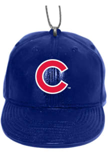 Chicago Cubs Baseball Cap shaped Ornament