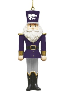 Purple K-State Wildcats Nutcracker Ornament