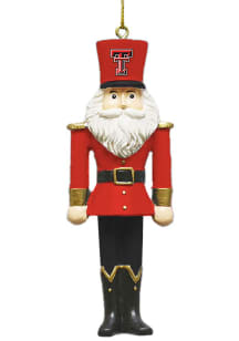 Texas Tech Red Raiders Nutcracker Design Ornament - Red