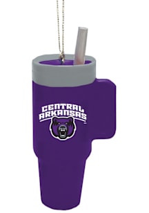 Central Arkansas Bears Colossal Ornament - Purple
