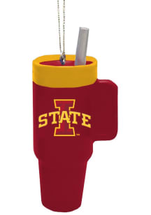 Iowa State Cyclones Colossal Ornament - Cardinal