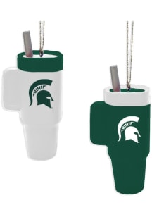 Green Michigan State Spartans Colossal Ornament