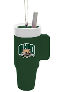 Ohio Bobcats Colossal Ornament - Green