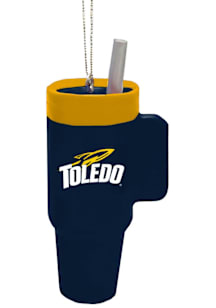 Toledo Rockets Colossal Ornament - Navy Blue